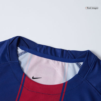 F.DE JONG #21 Barcelona Thuisshirt 2025/26 - UCL