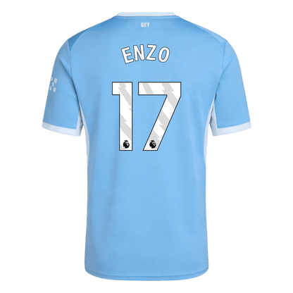 ENZO #17 Manchester City Domicile Maillot 2026/27 Bleu