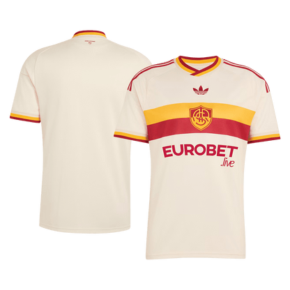 Roma Extérieur Maillot 2026/27 Blanc