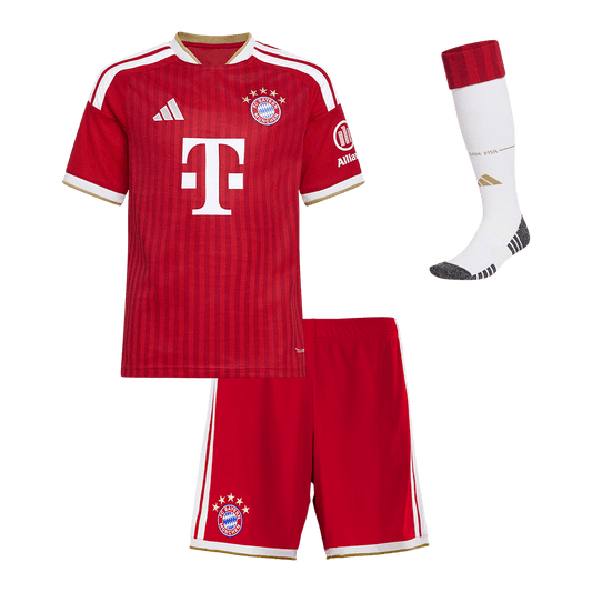 Munich Domicile Maillot Kit 2026/27 Enfant Rouge